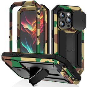 iPhone 16 Pro Heavy Aluminum Armor Metal Phone Case - Redpepper Cases