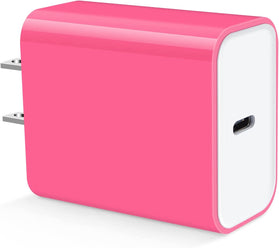 Fast Charging USB C Charger Wall Plug 20W PD Type C Power Adapter Pixel 6 5 4a 3 XL,iPhone SE 13 12 11 Pro Max - Redpepper Cases