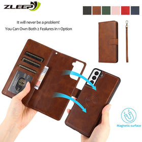 Galaxy Note 20 Ultra Leather Magnetic Case