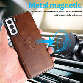 Galaxy Note 20 Ultra Leather Magnetic Case
