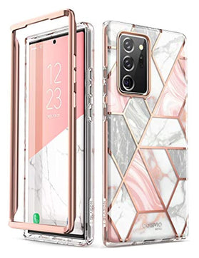 Galaxy Note 20 Ultra Protective Bumper Marble Case