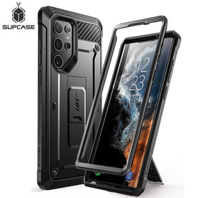 Galaxy S22 Ultra Full-Body Kickstand Holster Case
