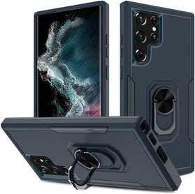 Galaxy S22 Ultra Magnetic Ring Kickstand Case - Redpepper Cases