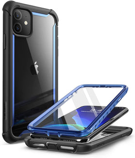 iPhone 11 Dual Layer Rugged Clear Bumper Case - Redpepper Cases