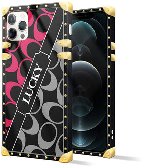 iPhone 11 Luxury Metal Geometric Circle Color Case - Redpepper Cases