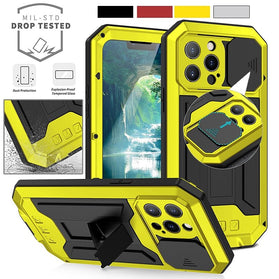 iPhone 13 Pro Max Shockproof Metal Case - Redpepper Cases