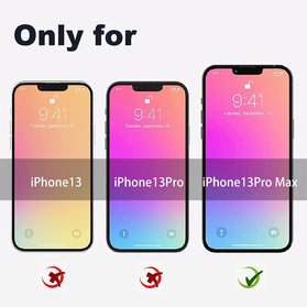 iPhone 13 Pro Max Wallet Case Protective Shockproof Brown - Redpepper Cases