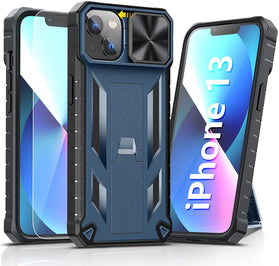 iPhone 13 Rugged Built in Kickstand & Slide Case. - Redpepper Cases