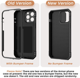 iPhone 13 Slide Camera Cover Kickstand Heavy Duty Military Case. - Redpepper Cases