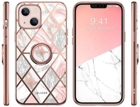 iPhone 13 Slim 360° Rotatable Ring Holder Kickstand Case - Redpepper Cases