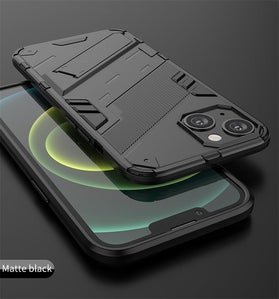 iphone 14 Case For iphone Armor Holder Stand PC Shockproof case - Redpepper Cases