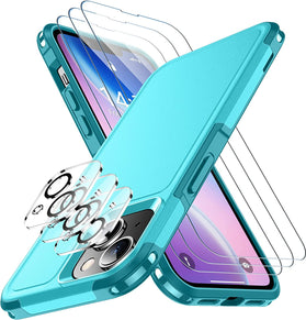 iPhone 14 Case Heavy Duty Full-Body Shockproof Case Black - Redpepper Cases