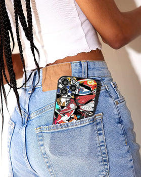 iPhone 14 Pro Boys Trendy Graphics Soft Silicone Gel Rubber Shockproof Case - Redpepper Cases