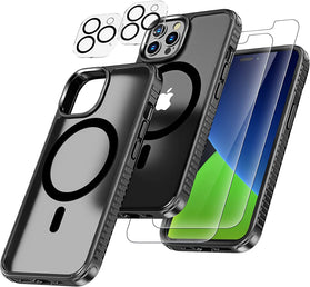 iPhone 14 Pro Case, Ultra Slim Matte DesignMagSafe-Black - Redpepper Cases