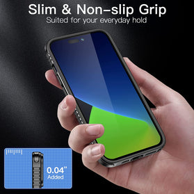 iPhone 14 Pro Case, Ultra Slim Matte DesignMagSafe-Black - Redpepper Cases