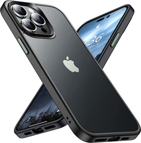 iPhone 14 Pro Case,Ultra Slim Protective Phone Matte Case Black - Redpepper Cases