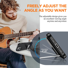 iPhone 14 Pro Max Case 6.7 inch, Military Grade Drop Protection Shockproof Cover, Black - Redpepper Cases