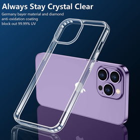 iPhone 14 Pro Max Case Clear, Anti-Yellowing Transparent Shockproof Protective - Redpepper Cases