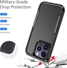 iPhone 14 Pro Max Heavy Duty Shockproof Case - Redpepper Cases