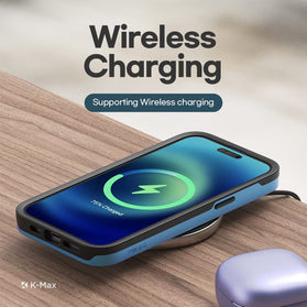 iPhone 14 Pro Shock Resistant Hard Double Layer Card Holder Wallet case - Redpepper Cases