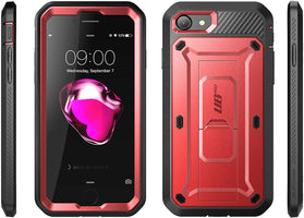 iPhone 7/8 Full Body Rugged Holster Kickstand Case - Redpepper Cases