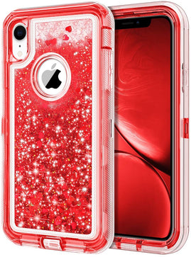 iPhone XR Glitter Bling Sparkle Heavy Duty Shockproof Case - Redpepper Cases