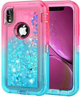 iPhone XR Moving 3D Liquid Shockproof Case - Redpepper Cases