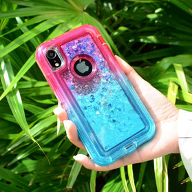 iPhone XR Moving 3D Liquid Shockproof Case - Redpepper Cases