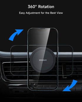 MagSafe Car Mount, ZOOAUX Magnetic Phone Holder Ca MagSafe Case - Redpepper Cases