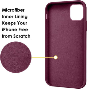 MOCCA Compatible iPhone 13 Mini Case Ring Kickstand -WineRed - Redpepper Cases