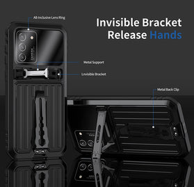 S22 Ultra Metal Aluminum Gorilla Glass Waterproof Case - Redpepper Cases