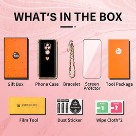 Shorogyt (3in1) Heart Case for Motorola Moto G Play Design Phone Cases - Redpepper Cases