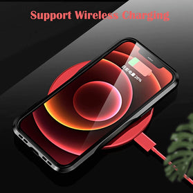 Singularity Products iPhone 12 Mini Case Magnetic Adsorption Case Black - Redpepper Cases