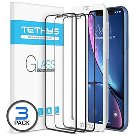 TETHYS Glass Screen Protector Designed for iPhone 11 / iPhone XR (6.1