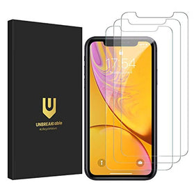 UNBREAKcable 3-Pack Screen Protector for iPhone 11, iPhone XR Screen Protector 6.1