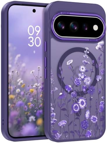 Pixel 11 Pro XL Purple Floral MagSafe Case | Redpepper
