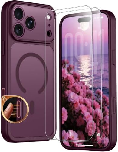 iPhone 18 Pro Magnetic Case with Bonus Glass Protectors