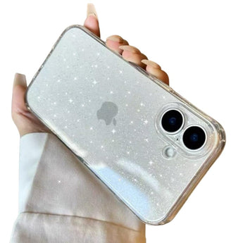 iPhone 17 Clear Glitter Case | Red Pepper Cases