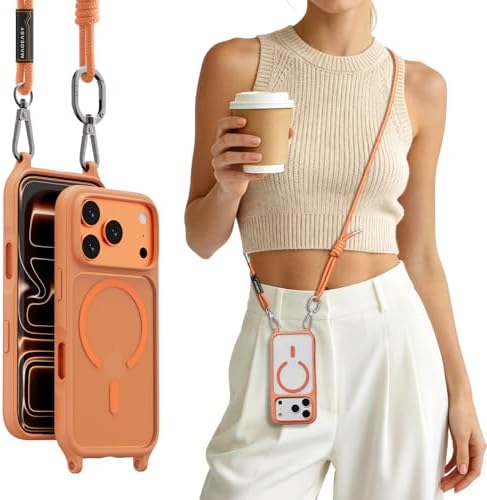 iPhone 18 Pro MagSafe Case with Crossbody Strap