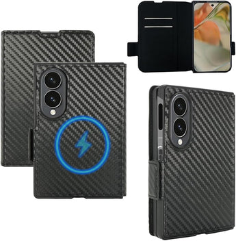 Galaxy Z Fold 8 Wallet Case: Cards, RFID, Hinge Guard