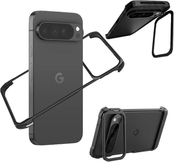 Pixel 11 Pro XL Metal Bumper Case with Kickstand