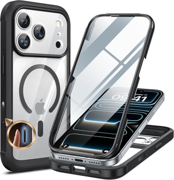 iPhone 17 Pro Max Case With Built-In Screen Protector