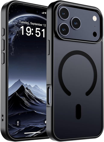 iPhone 17 Pro Max Magnetic Matte Case: MagSafe and Drops