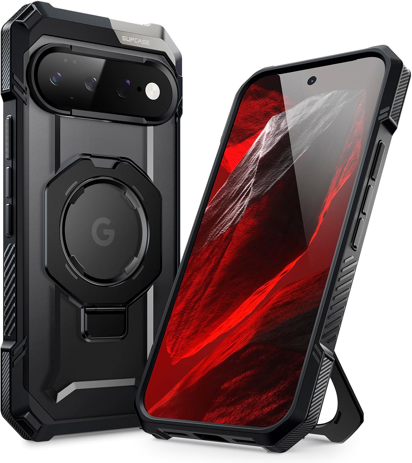 Pixel 11 Pro XL Rugged Case with Built-In Kickstand