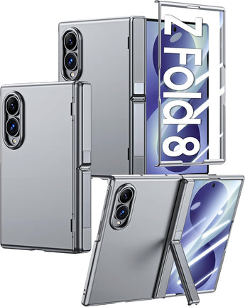 Galaxy Z Fold 8 Hinge Case with Kickstand and Screen Guard
