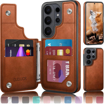 Galaxy S26 Ultra Wallet Case with Card Holder