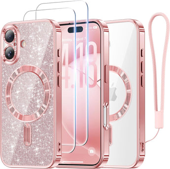 iPhone 17 Glitter Card and Wrist Strap Case Guide
