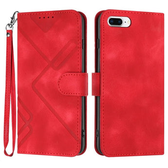 Leather Wallet Case for iPhone 6 Plus 7 Plus 8 Plus