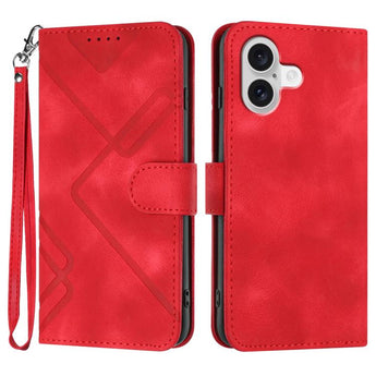 Line Pattern Leather Case for iPhone 17: Full Review