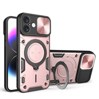 CD Texture Camshield Case for iPhone 16 Plus